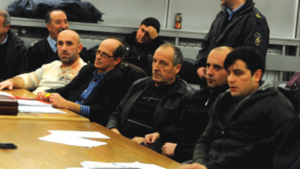 5 des 7 accusés dans le procès “Monstre”.